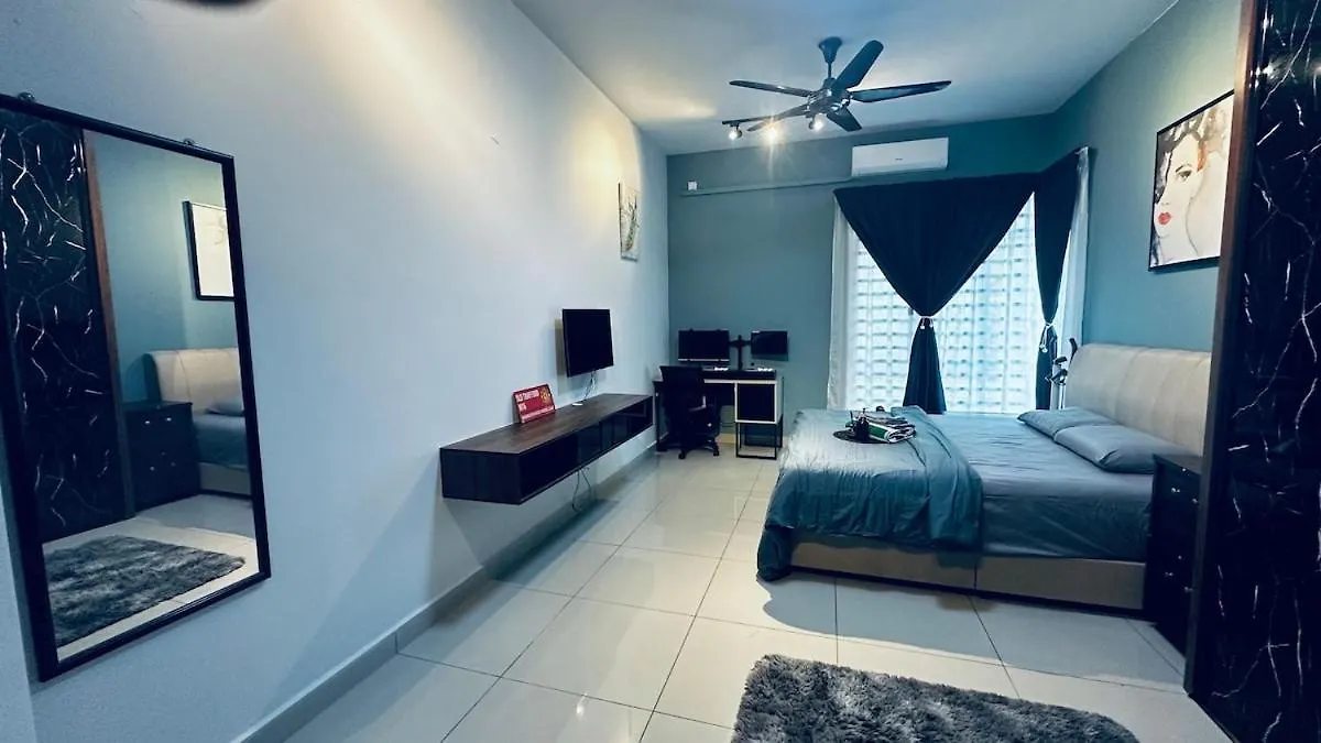 Johor Big & Cozy Home, Easy Parking, 2Rooms, Fast Wifi 조호르 바루 말레이시아
