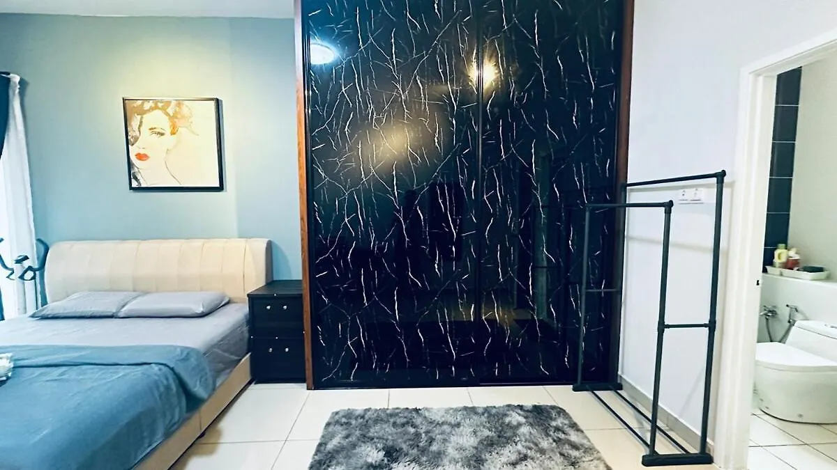 아파트 Johor Big & Cozy Home, Easy Parking, 2Rooms, Fast Wifi 조호르 바루 말레이시아