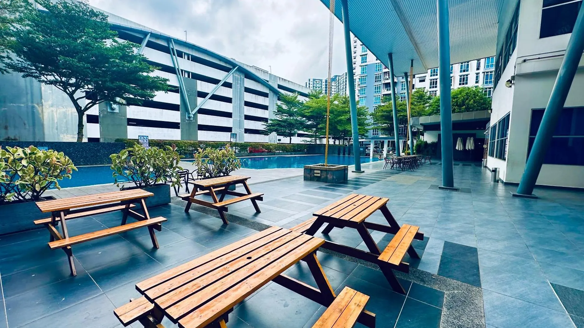 아파트 Johor Big & Cozy Home, Easy Parking, 2Rooms, Fast Wifi 조호르 바루 말레이시아